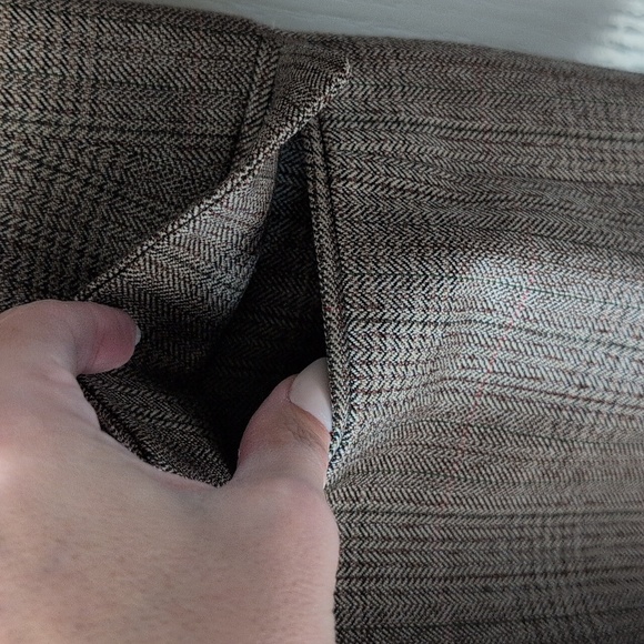 Banana Republic Lido downtown plaid (fall 2023) - Picture 4 of 7